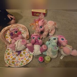 Vintage My Litty Pony Talking Dolls